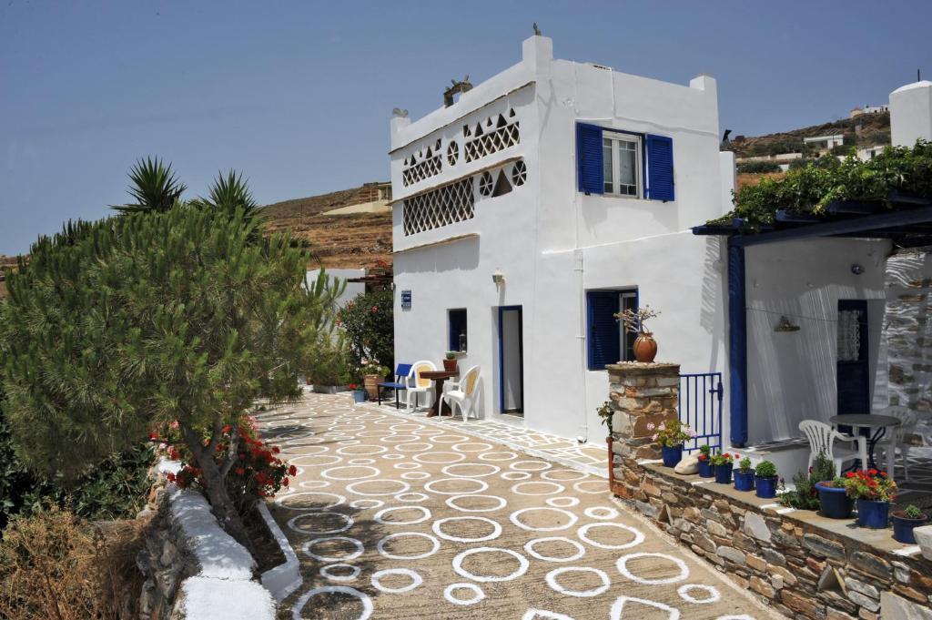 Tinos Peristerionas Daire Oda fotoğraf